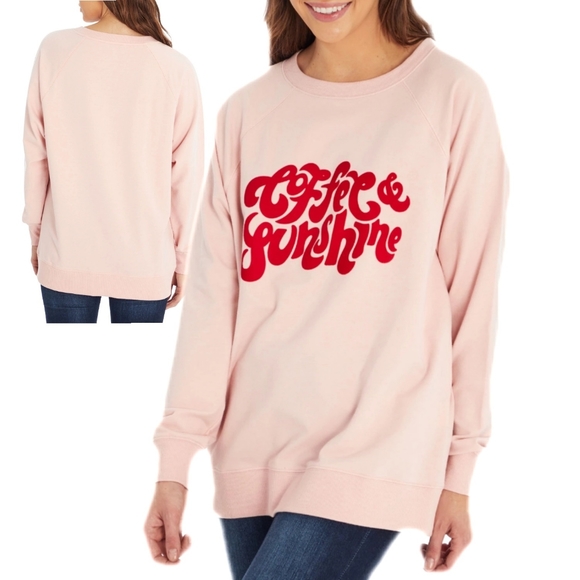 Wildfox Tops - NWT Wildfox Wmn S Coffee & Sunshine Statement Top
